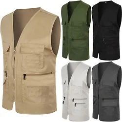 Type: Waistcoat. Style: Casual, Outdoor. Due to the different monitor and light effect, the actual color of the item...