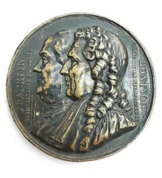 Médaille Société Monty on Et Franklin. Ref63907. Service de livraison : Lettre Suivie Diamètre : 42mm Poids : 30gr