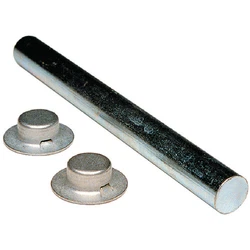Tiedown 86031 Zinc Plated Roller Shaft. Boat Motor Flusher. Size: 5/8