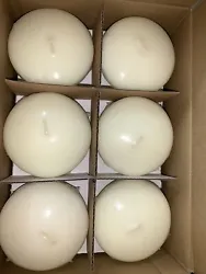 12Count,10 Hour Floating Candles, 3” White Unscented, Dripless..