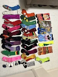 Elevate your sock game with this lot of Nike Elite socks, including some custom Adidas, Odd Sox, and more. Perfect for...