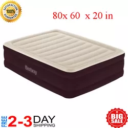 Wake up renewed and refreshed on the Bestway Tritech Air Mattress! Its compact size and built-in pump make it quick and...