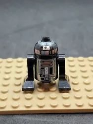 LEGO Star Wars 6211 7958 R2-Q2 Black Astromech Droid Authentic Mini-figure Fig.