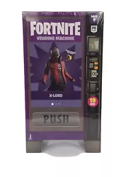 Fortnite Vending Machine with X-Lord Action Figure NEW Sealed NIB Jazwares. Condition is 