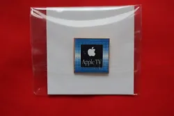This is a rare Macintosh Apple TV (Computer) lapel pin. The pin is pre-owned.