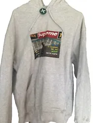 Selling this Large Supreme X Thrasher Gray HoodieGot this on StockX back in 2021 for $260 and wore it a few times....