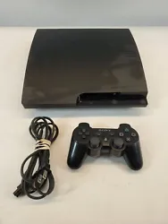 Title: Sony PlayStation 3 Slim Console-Ver. Model : Sony PlayStation 3 - Slim. In fair condition. Is Item Tested?.