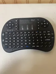 Rii i8+ Wireless Mini Keyboard Remote Control Touchpad Mouse Combo Controller.