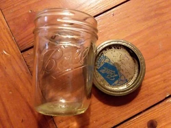 Vintage Ball Mason Jar - Small W/Lid. [GBB1] Your getting the exact item in the photo, thanks.