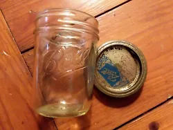 Vintage Ball Mason Jar - Small W/Lid. [GBB1] Your getting the exact item in the photo, thanks.