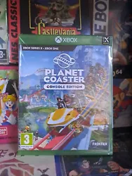 Planet Coaster console edition NEUF/NEW Xbox One Xbox Series X.  Neuf jamais ouvert   Version française mais jeu...