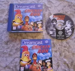 Dreamcast Chicken Run FRA excellent état. Par rapport à la fragilité des boitier les jeux de dreamcast sont envoyé...
