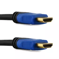 Fully supports HDMI Ethernet Channel and HDMI 3D features. PREMIUM HDMI Male to Male M/M Cable Cord Bluray For 3D DVD...