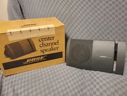 Bose V-100 Black Home Theater Surround Sound Audio Single Video Speaker.