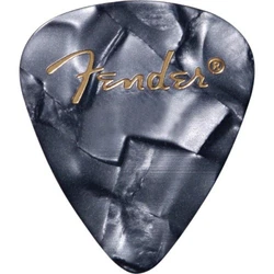 Fender 351 Pearl Black Picks - Hvy - Pkg 12.