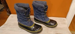 L.L.Bean Kids Winter Snow Boot Suede Rubber Size 6. Excellent condition.