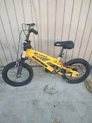 Hummer Childs bike Used Flat tires Rusty chain Breaks work needs to be replaced Original stock frame
