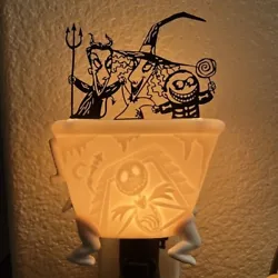 Scentsy Wax Mini Warmer - LOCK SHOCK & BARREL - THE NIGHTMARE BEFORE CHRISTMAS. Condition is New. Shipped with Economy...