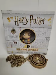 Harry Potter Hermione Granger Funko Toy Action Figure Character w Wand & Book. Necklace Included, Fast Shipping, Thanks...