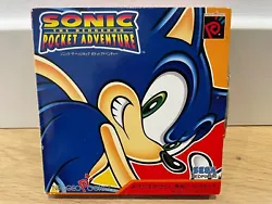 Jeu Neo Geo Pocket Color Sonic Pocket Adventure boîte JP, Jeu US, bon état, testé. Gardé dans la collection dans...