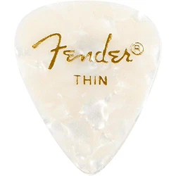 351 Shape Premium Picks, Thin, White Moto, 144 Count