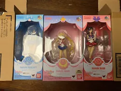 Lot de 3 figurine Sailor Moon Figharts Zero Anniversay Sailor Moon, Mars et Mercury