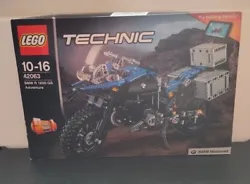 Lego Technic 1977-2017 42063 - BMW R 1200 GS Adventure New and sealed. See photos.