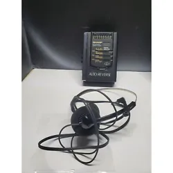 This listing is for VINTAGE WORKING Sharp Walkman Portable Casette Player w/ original headphones. It is in Good...