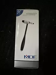 MDF instruments MDF555P-11 Black Tromner Neurological Reflex Hammer W/ Brush. Brand new in sealed box