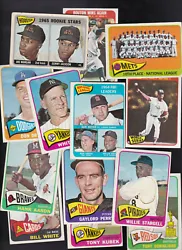 #365 Gentile, J #366 Schneider, Dan light bend top. See our other ad for 1965 cards below #250! Card # Player. #286 As...