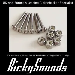Ce kit est destiné à la réparation des ponts de guitare rickenbacker plus anciens qui ont des contre-écrous sur les...