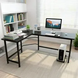 Multi-function Use - This computer desk has a variety of ways to use it. This multi-functional table can be used as a...