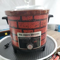 Hamilton Beach The Crock Watcher Cooker Crockpot 449 WORKS FINE.  Nice shape.