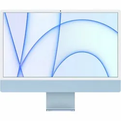 24-inch iMac with Retina 4.5K display: Apple M1 chip with 8core CPU and 7core GPU, 256GB - Blue