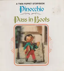1970 Pinocchio and Puss in Boots, A Twin Puppet Storybook by Izawa and Hijikata 