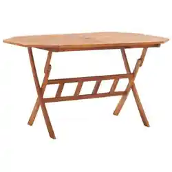 La table de salle à manger dextérieur fabriquée en bois dacacia massif, un bois dur tropical, qui résiste aux...