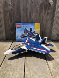 Lego Creator 31039 Blue Power Jet 100% Complete With Instructions NO BOX. All parts are in great condition....