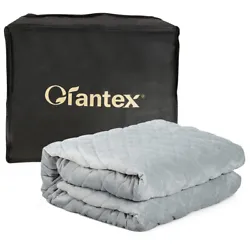 Try our weighted blanket for a good nights sleep! It gives you a gentle feeling of being hugged, helping you to relax...