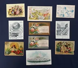 This late 19th century collection of eighteen San Francisco trade cards were all printed by the celebrated firm of M....