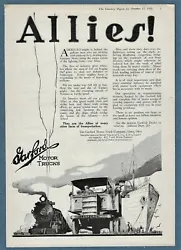 Original 1918 magazine ad.