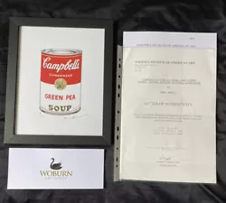 Andy Warhol (1928-1987) Hand Signed Original Limited Print | Numbered & Signed.
