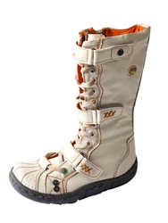 Wide round toe comfort for big fat foot. Two ways Easy wear: Lace up and zipper. Foam cushioned comfort insole. Made...
