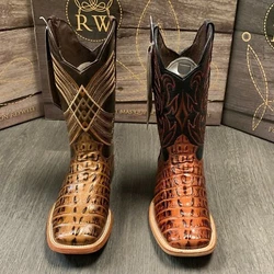 LEATHER SOLES FOR LONGER DURABILITY. NEVER WORN. WATER RESISTANT. TOE: SQUARE TOE. BEST QUALITY BOOT FOR AT A GREAT...