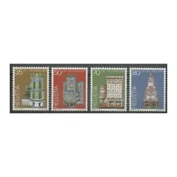 Suisse - 1984 - No 1201/1204 - Art. For those which are not (new with hinge or canceled), the condition is indicated in...