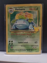 Carte Pokémon Florizarre 15/102 25 ans Célébrations FR Neuf.