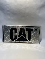 🇺🇸💪Caterpillar License Plate CAT Equipment Diamond Plated Aluminum Truck 💪🇺🇸. These are brand new...