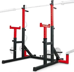 Squat Rack Stand/benching/Dip station/ Weight storage/ 770lb capacity!!.