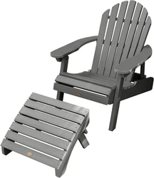 With its classic form, our Hamilton Adirondack chair is truly a design icon. Set includes one folding Adirondack chair...