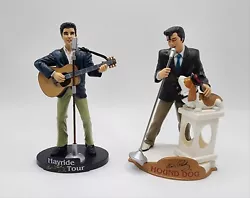 Elvis Presley TREVCO Ornament Lot of 2 Hayride Tour & Hound Dog New Old Stock.  Items are new, never used. Boxes are...