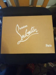 christian louboutin 38.silver glitter peep toe pumps Stunning!rare!.